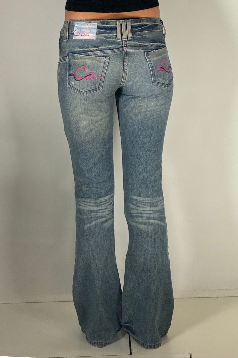Lågmidjade jeans stl: XS/S