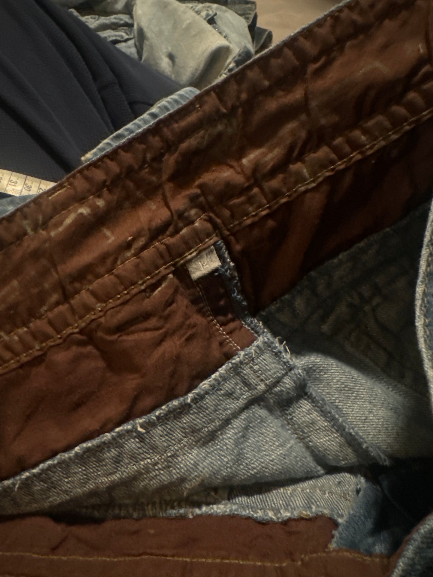 Lavtaljede jeans str: M