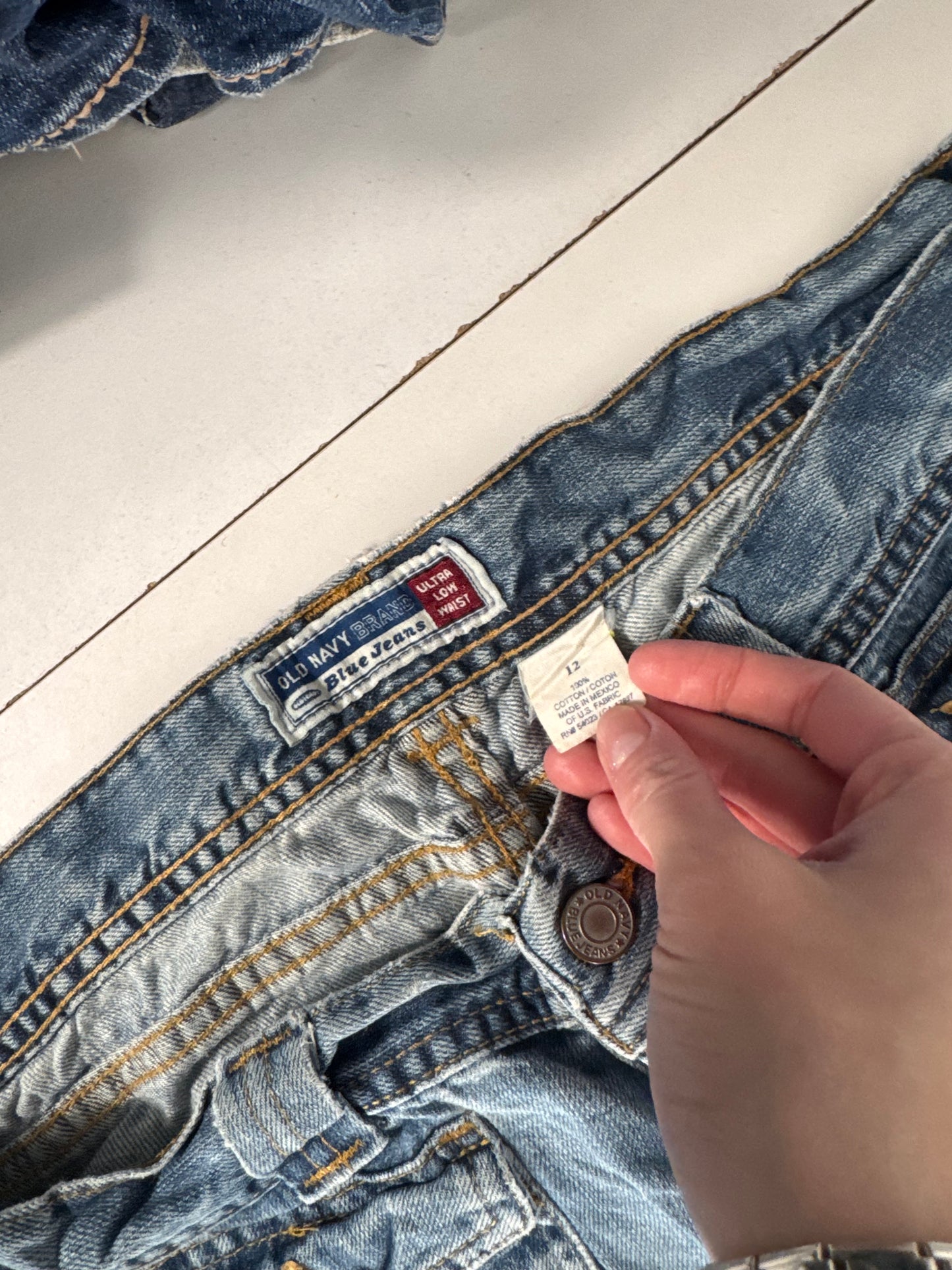 Lågmidjade jeans stl: L