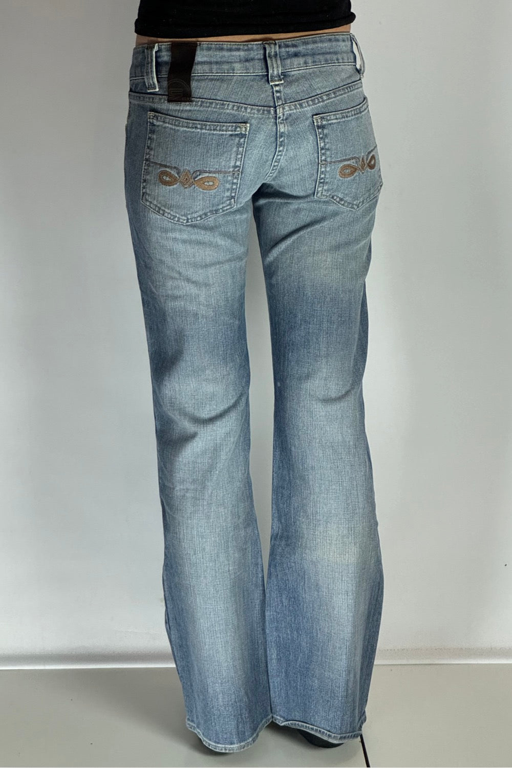 Lågmidjade jeans stl: XS