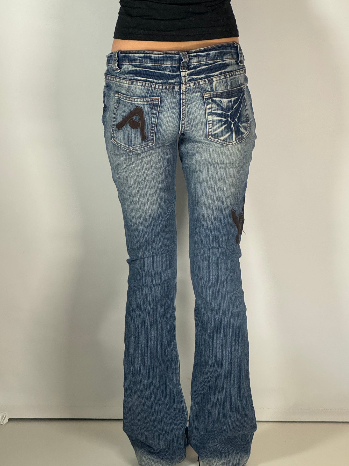 Lågmidjade jeans stl: S