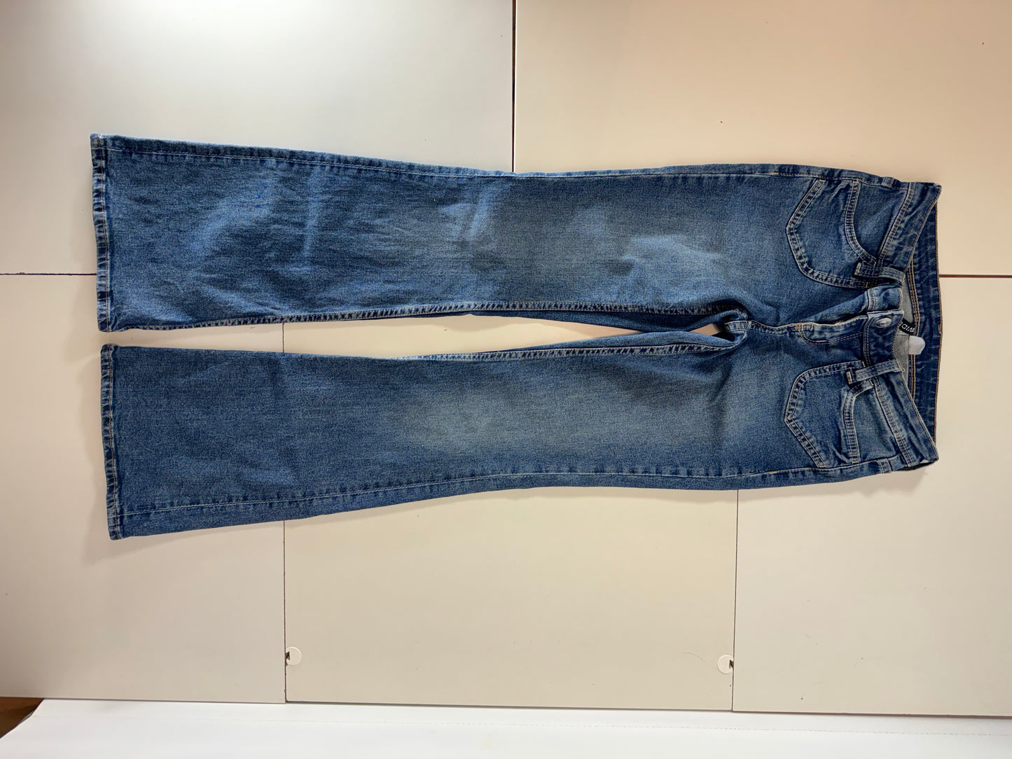 Lågmidjade jeans–stl: XS
