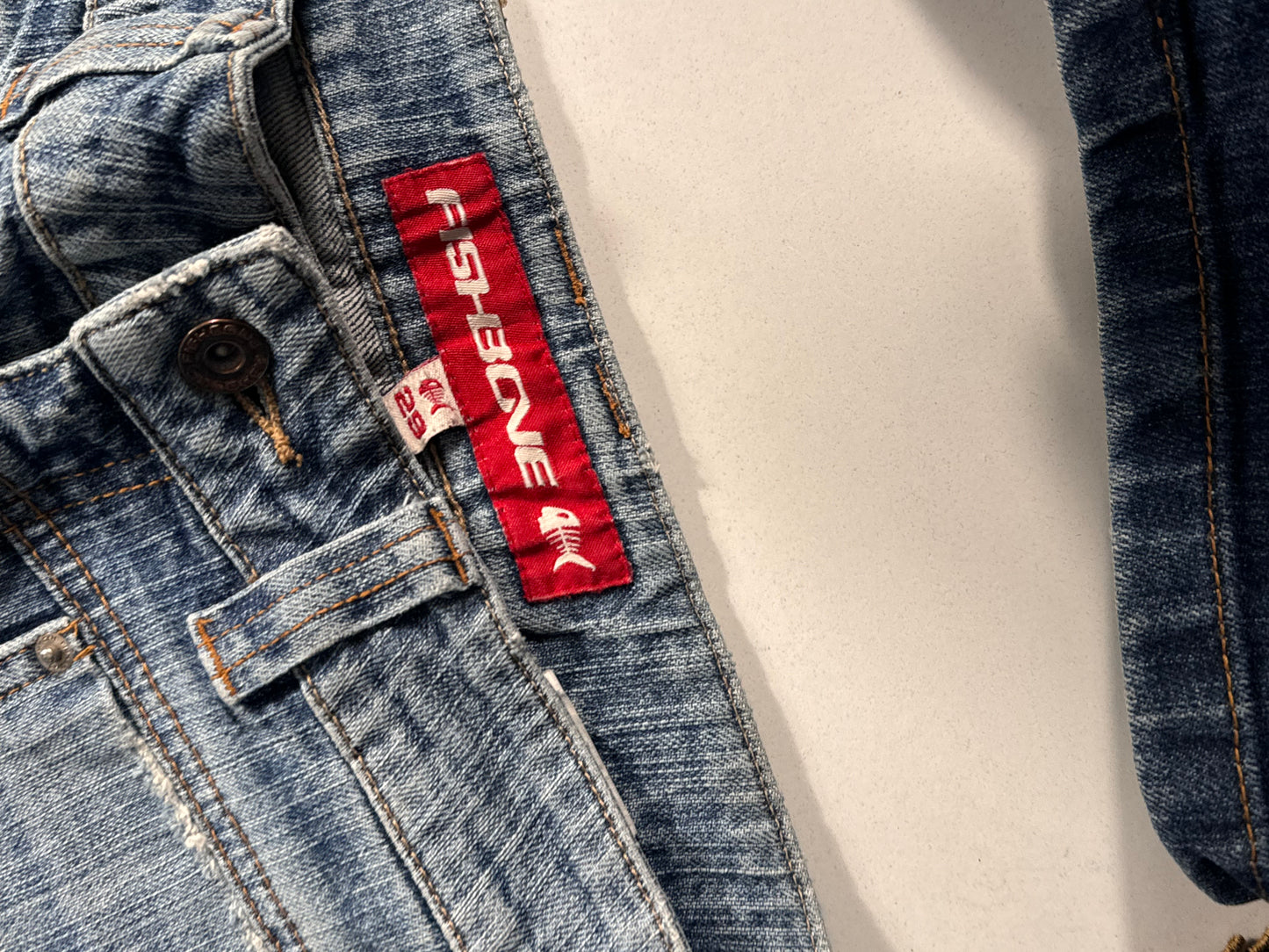Lågmidjade jeans stl: S