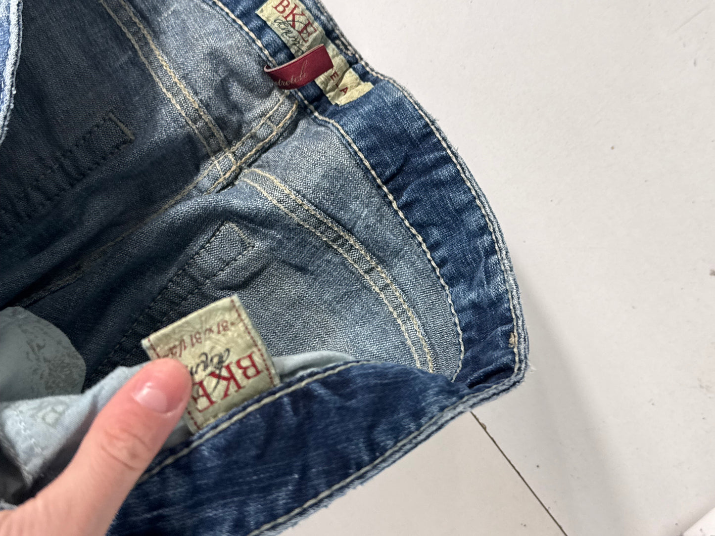 Lågmidjade jeans stl: M