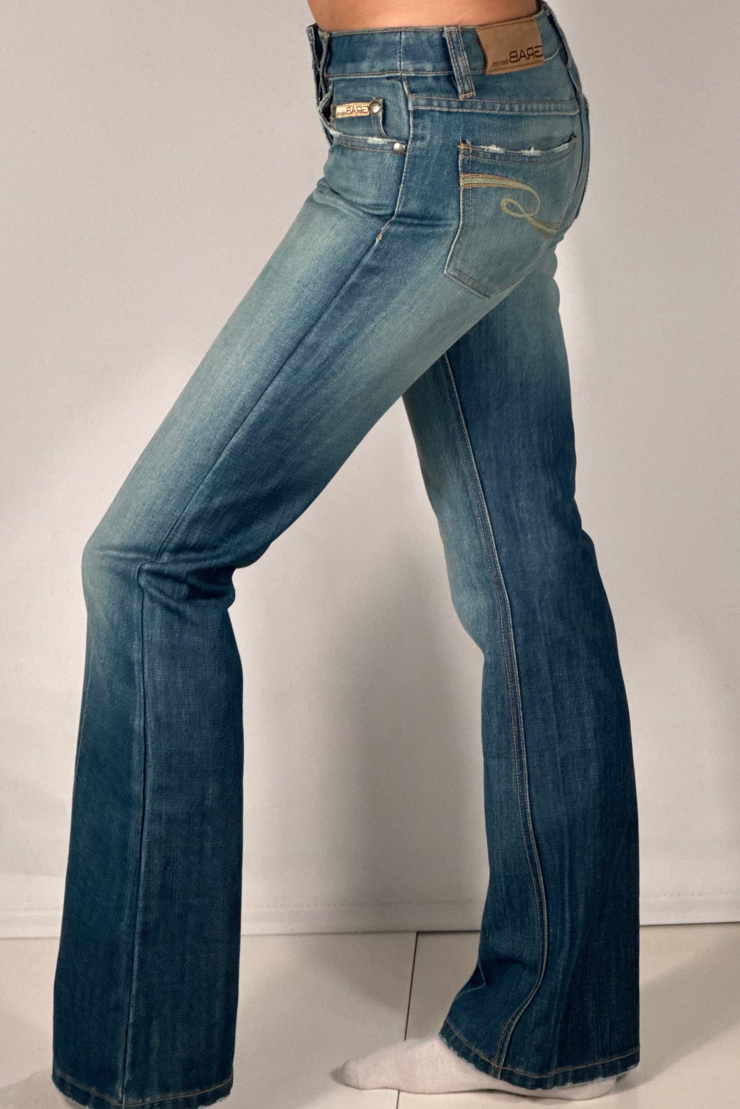Lågmidjade jeans stl: XXS