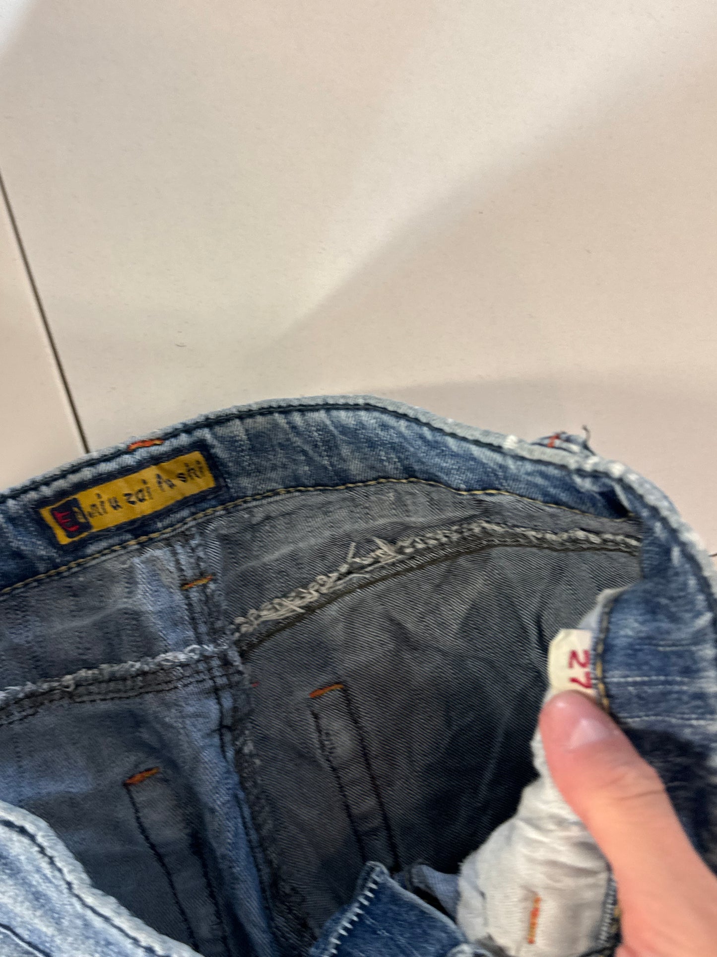 Lågmidjade jeans stl: XS