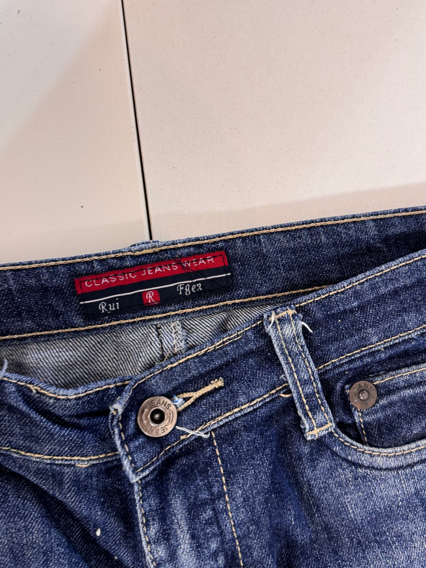 Lågmidjade jeans stl: XS