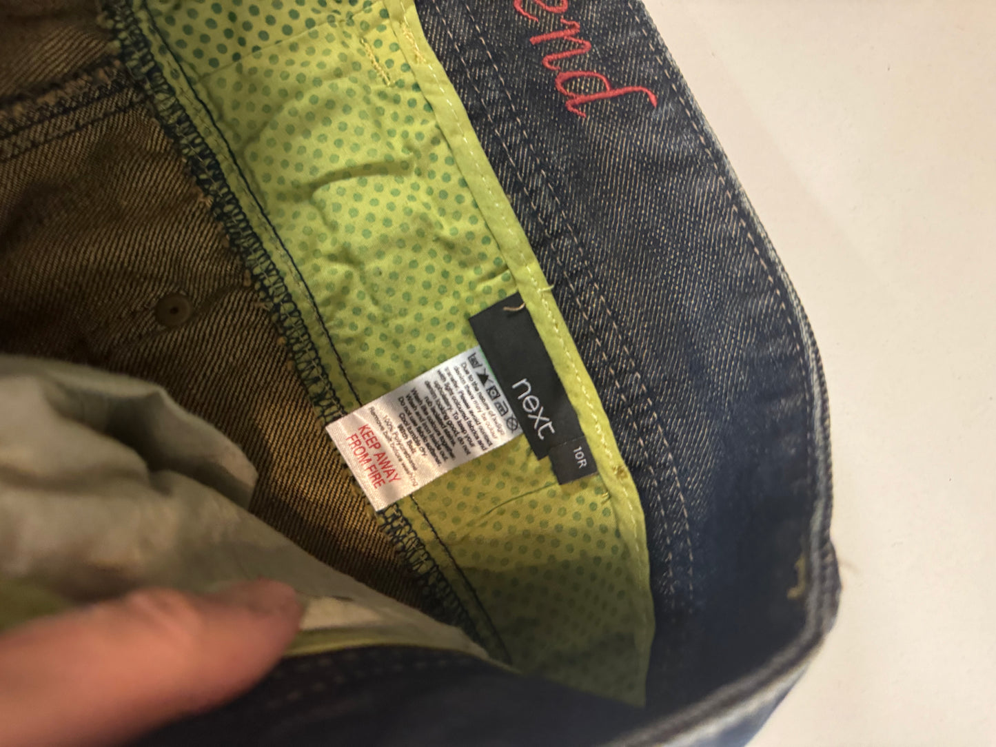 Lågmidjade jeans stl: S