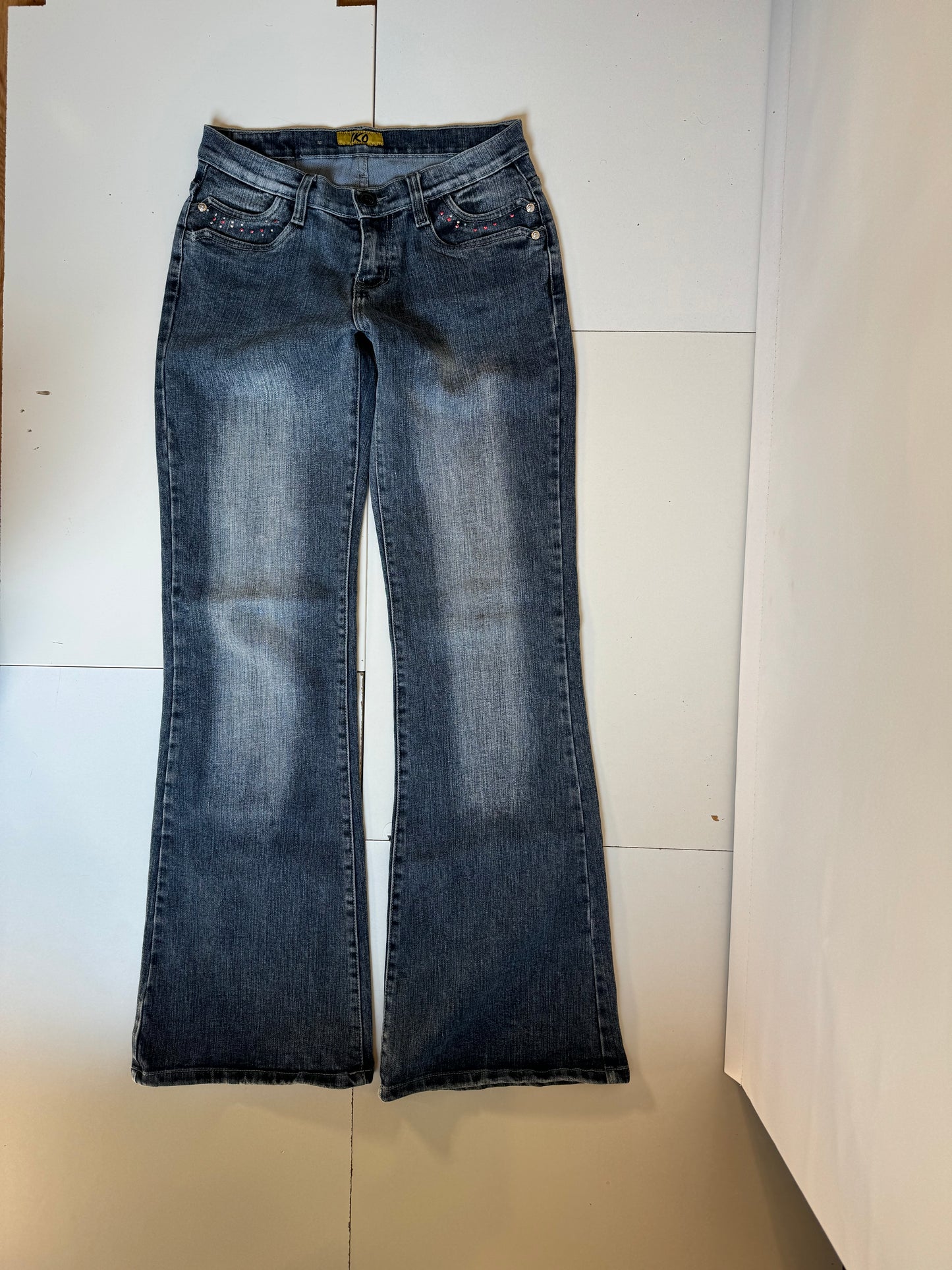 Lågmidjade jeans–stl: