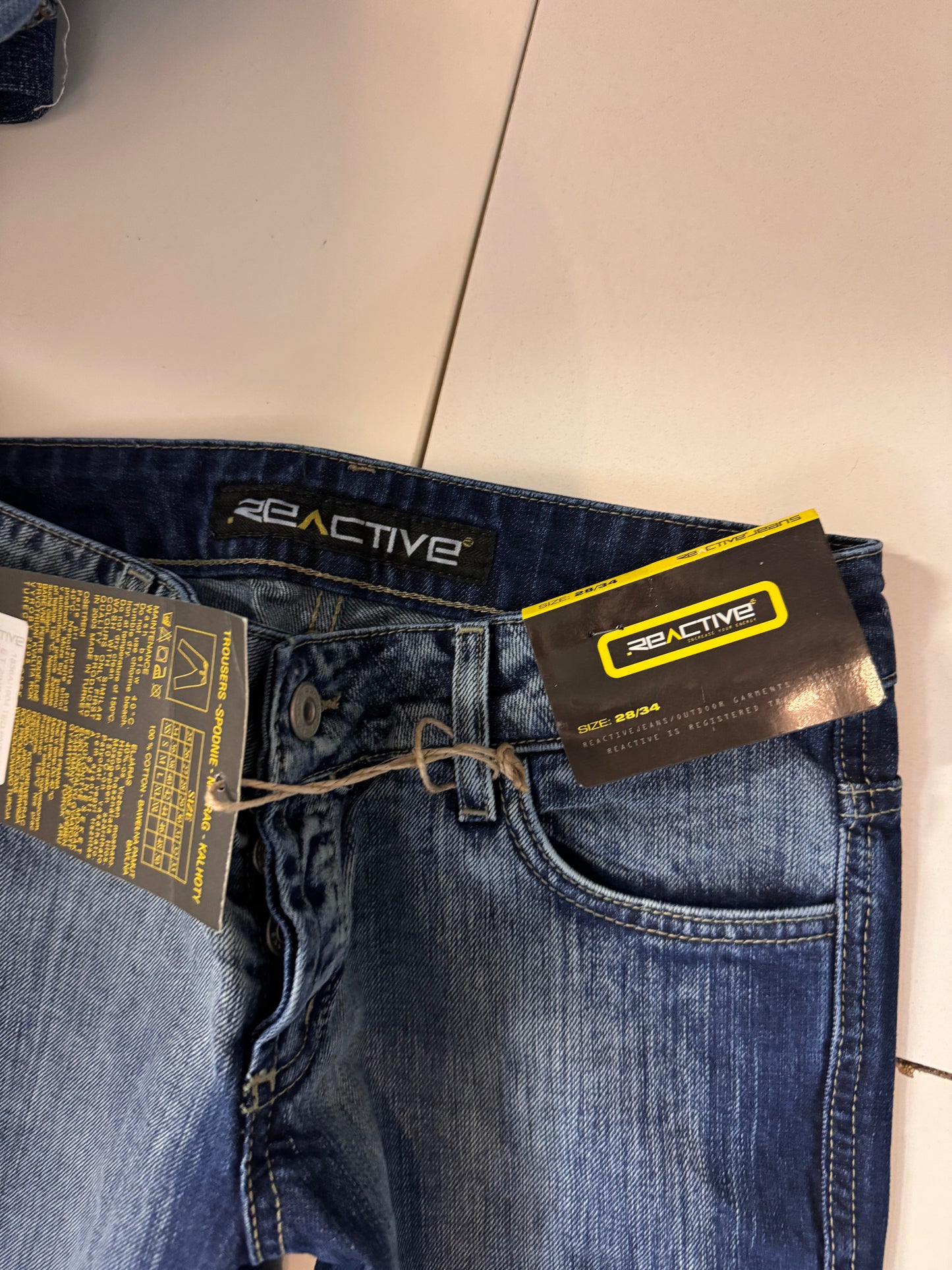Lågmidjade jeans stl: XXS (W28/L34)