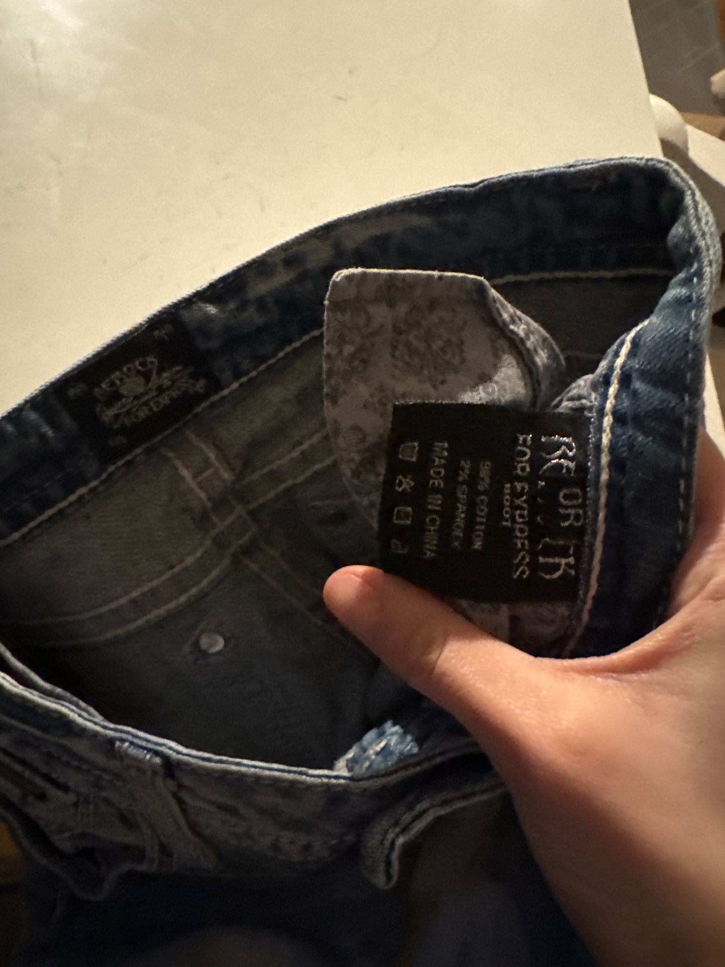 Lågmidjade jeans stl: XXS