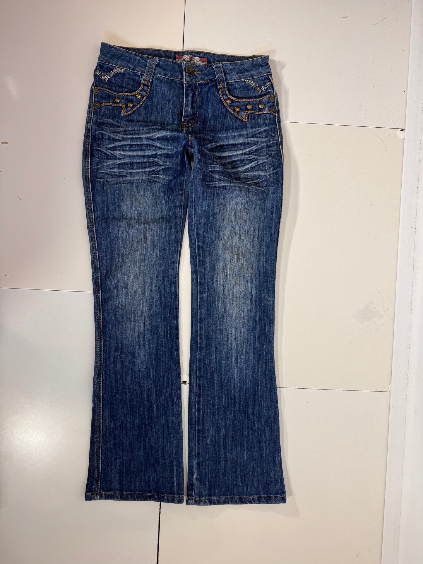 Lågmidjade jeans stl: XXS