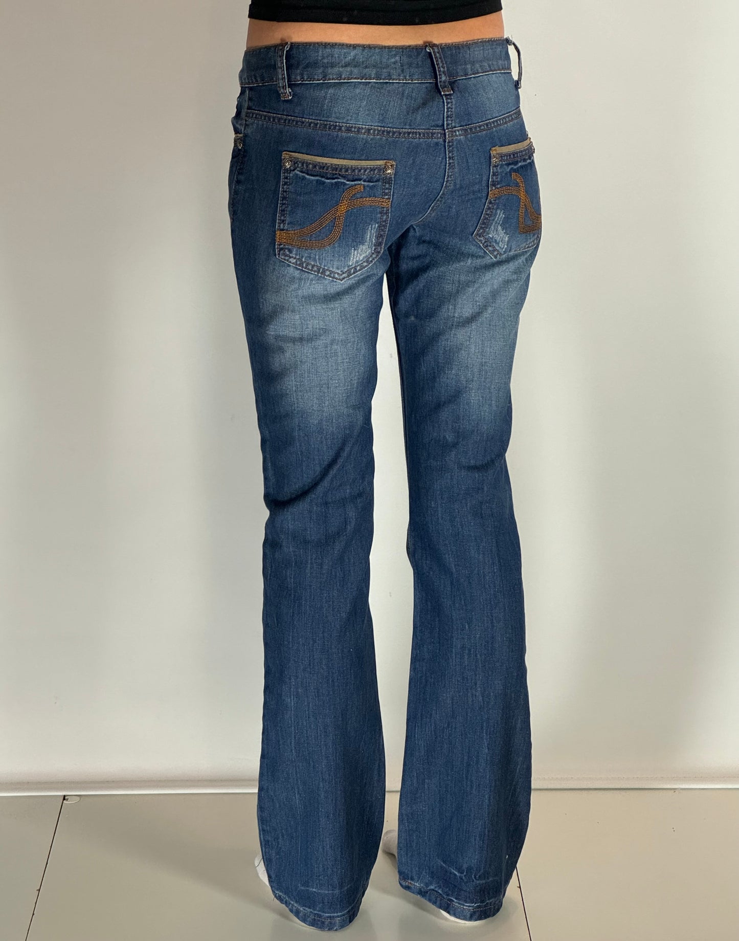 Lågmidjade jeans stl: XS