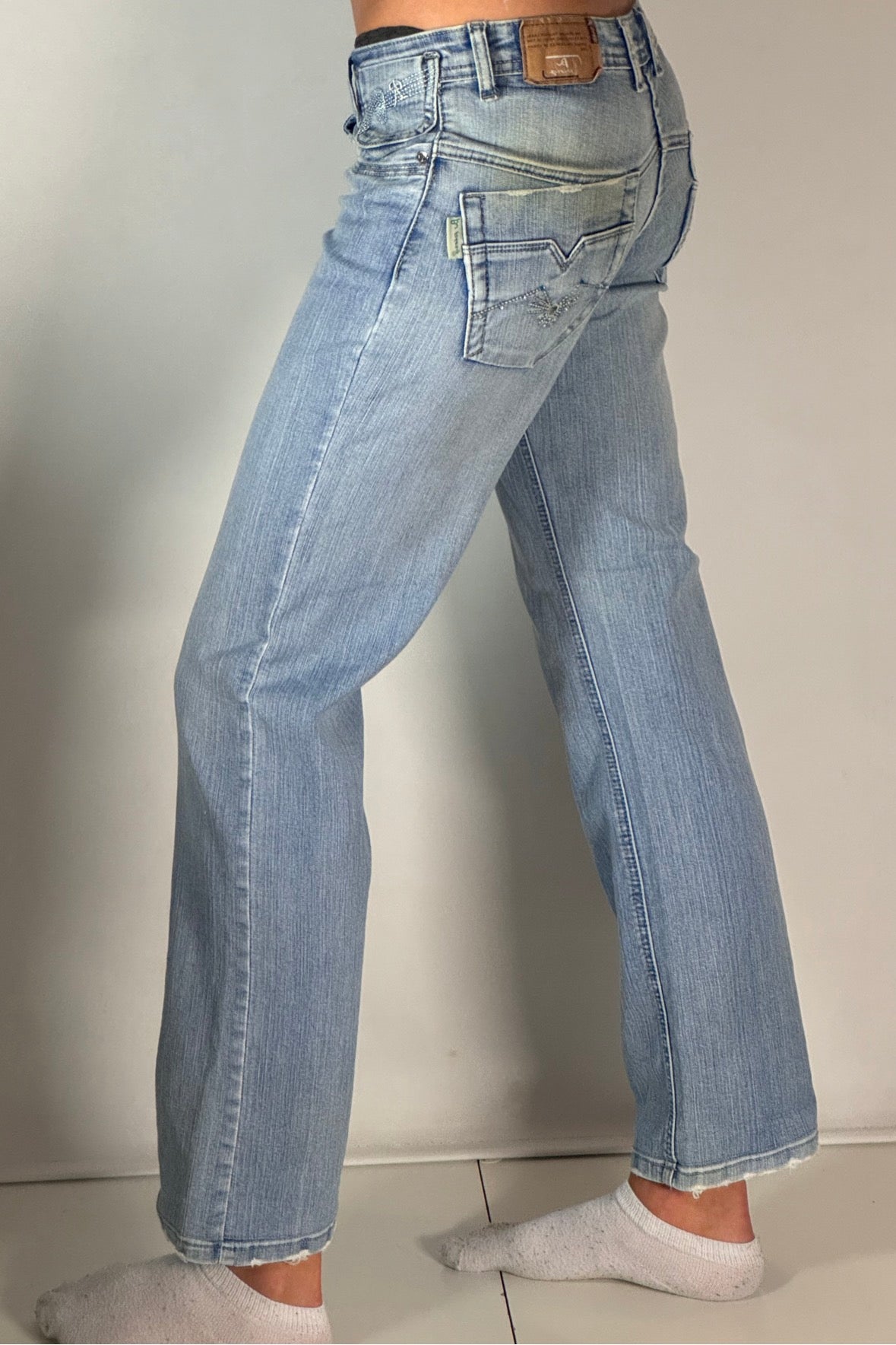 Lågmidjade jeans stl: XS