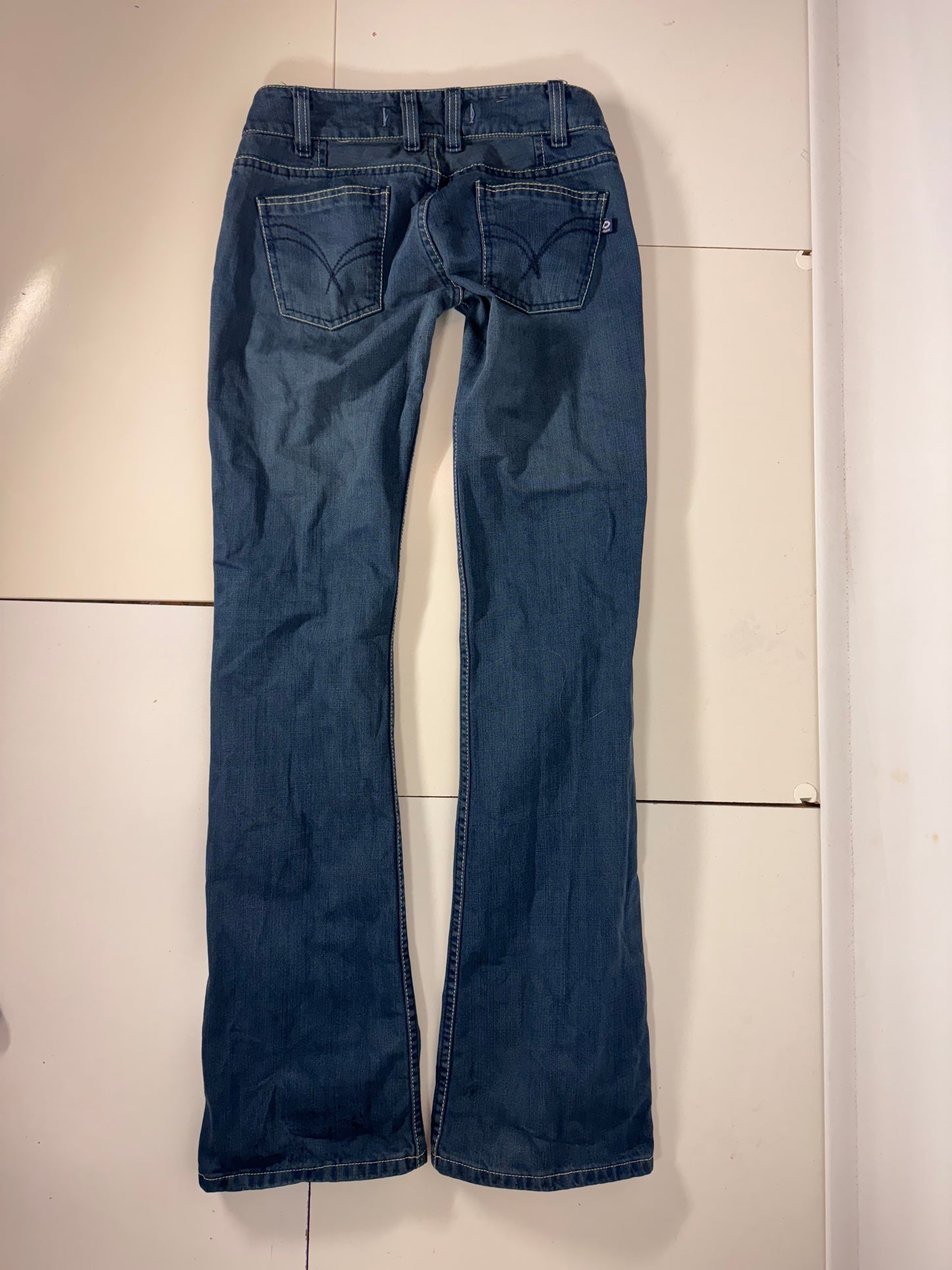 Lågmidjade jeans stl: XXS (W27/L34)