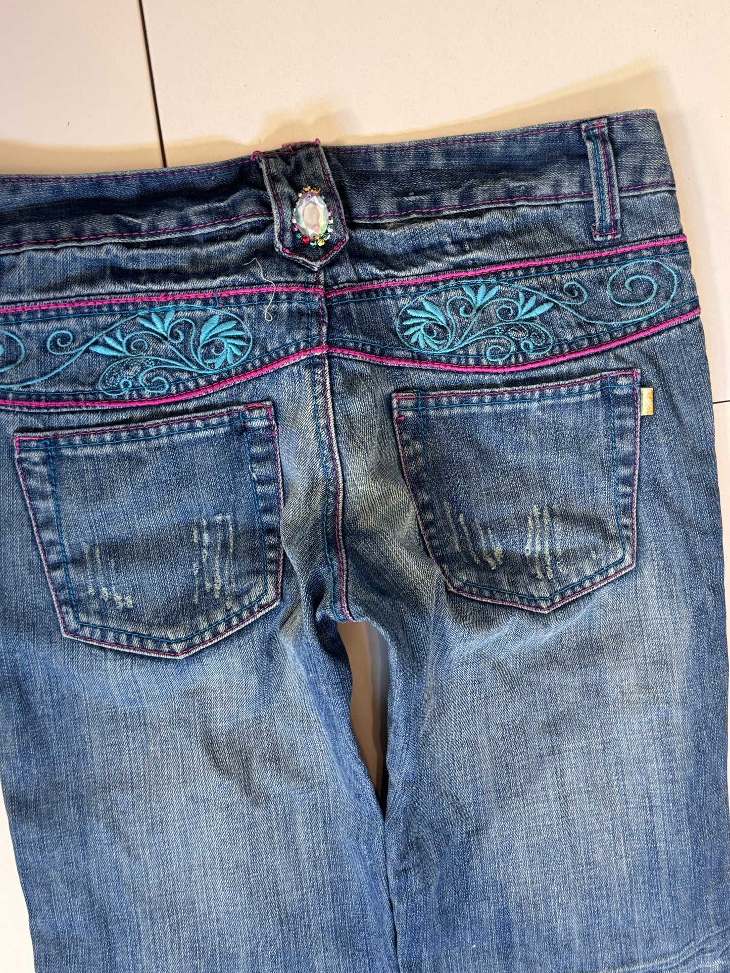 Lågmidjade jeans stl: S