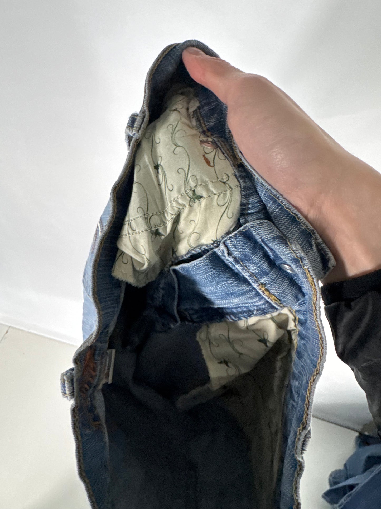 Lågmidjade jeans stl: XS/S