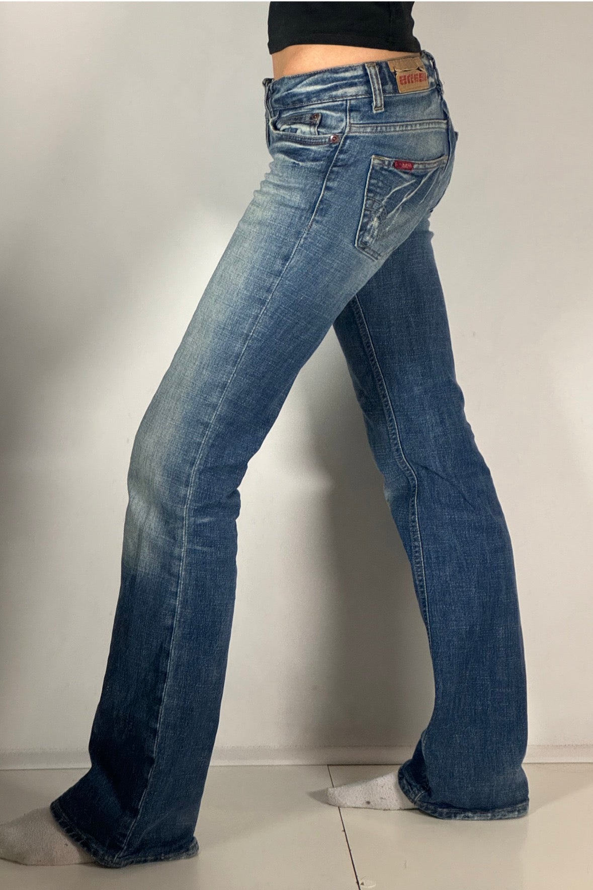 Lågmidjade jeans stl: XS