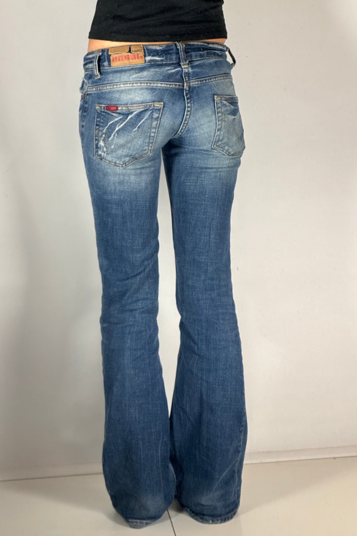 Lågmidjade jeans stl: XS
