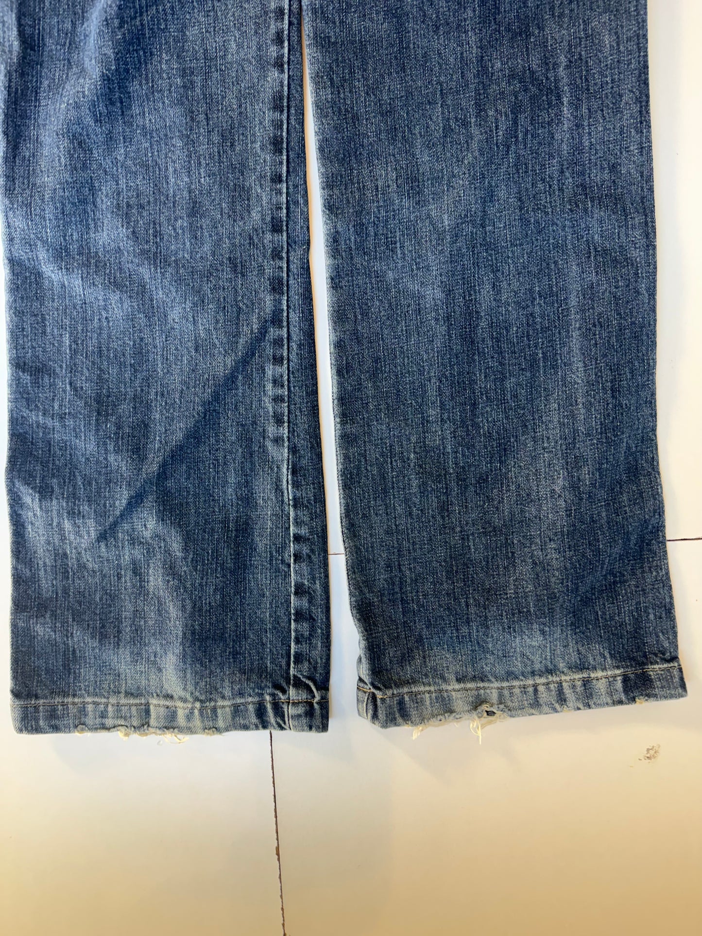 Lågmidjade jeans–stl: XXS