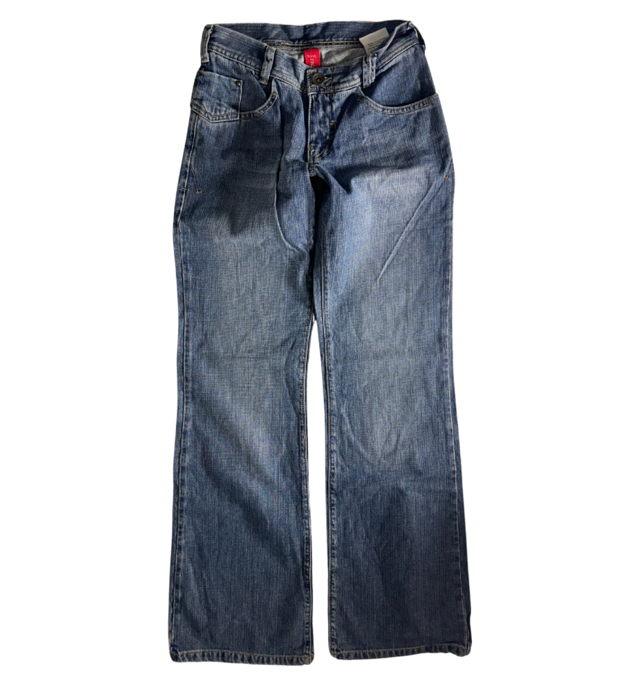 Utsvängda jeans–stl: XXS