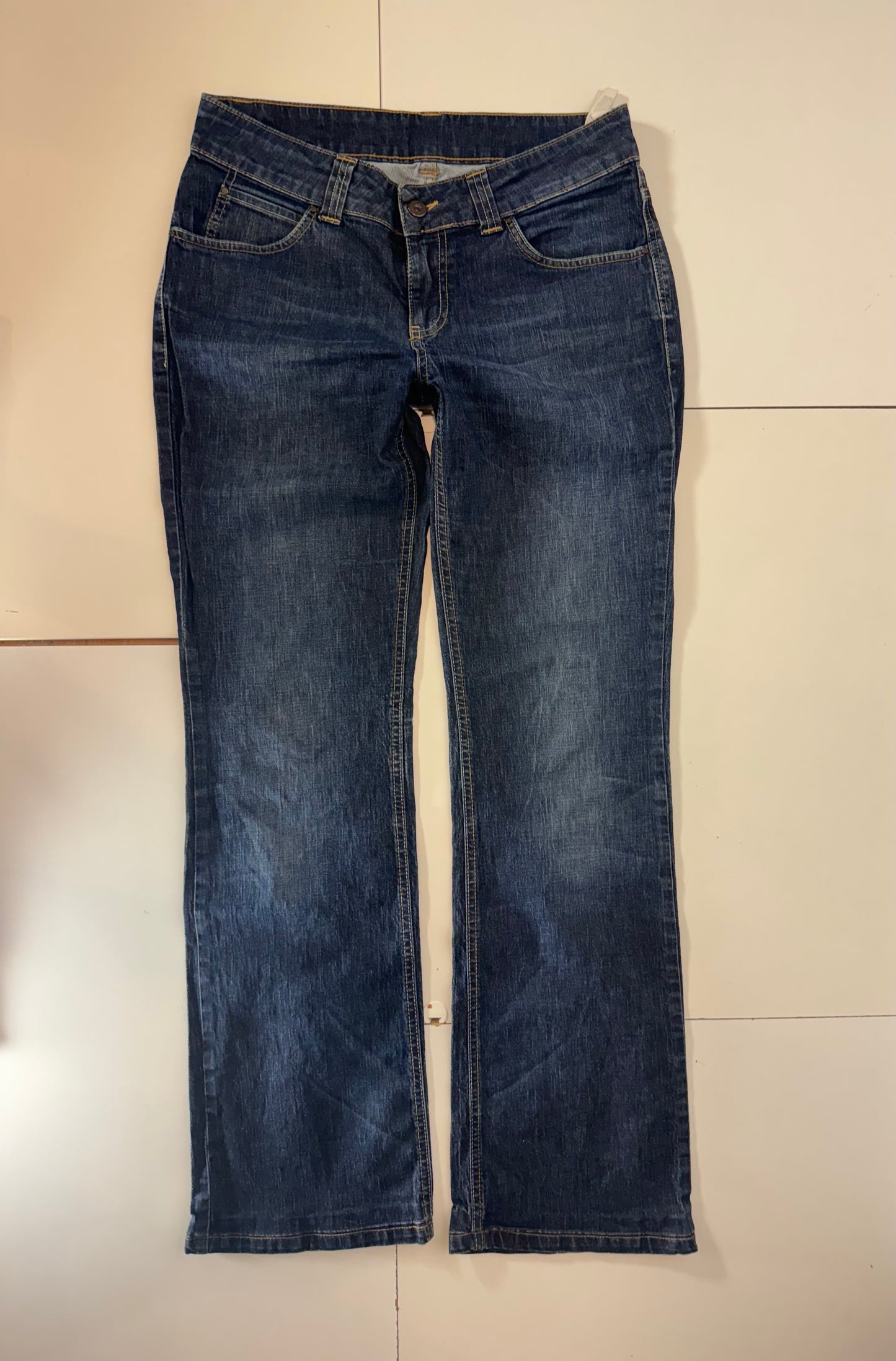 Utsvängda jeans–stl: S/M