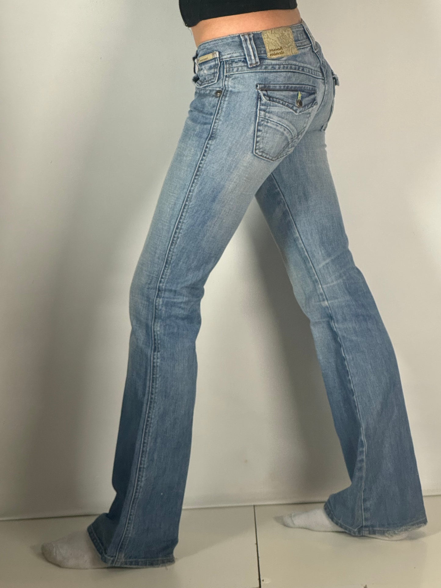 Lågmidjade jeans stl: XS