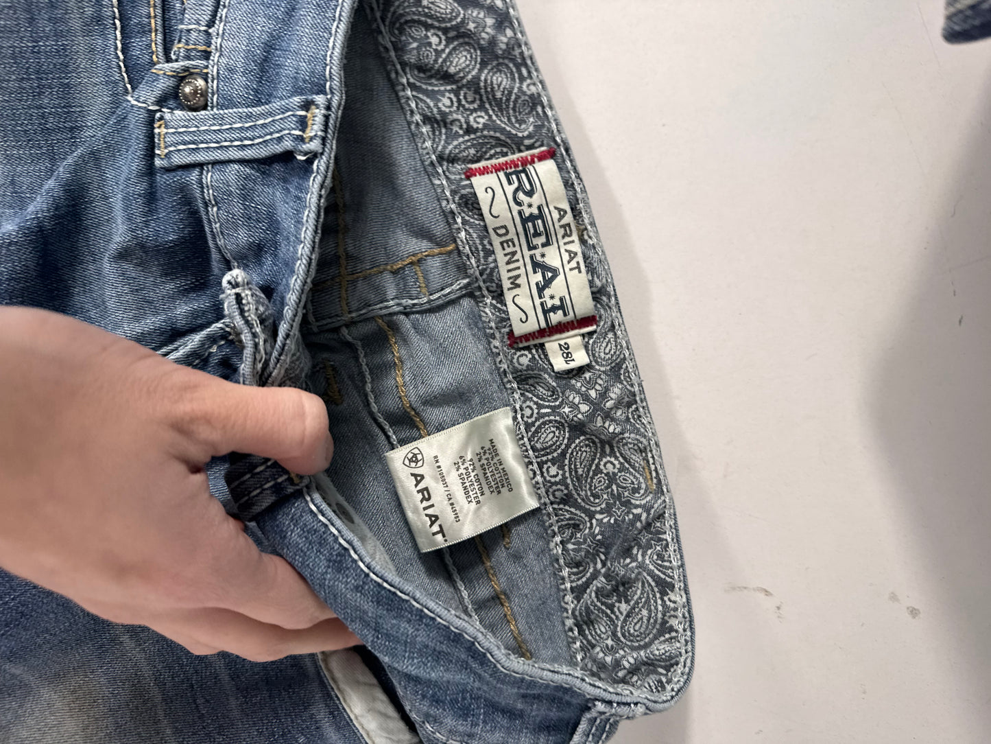 Lågmidjade jeans stl: XS