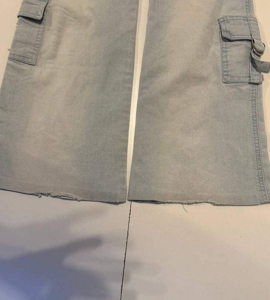 Lågmidjade jeans–stl: XS