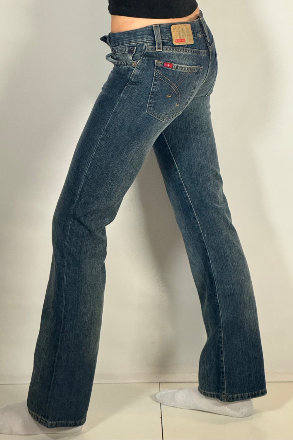 Lågmidjade jeans stl: XXXS