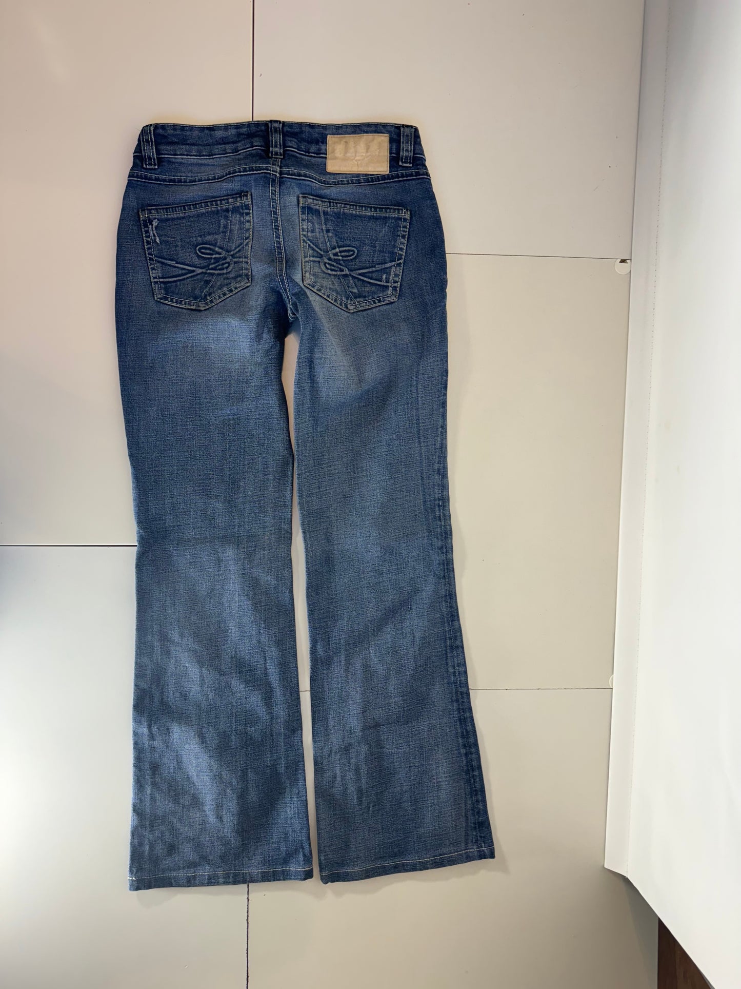Lågmidjade jeans–stl: XS