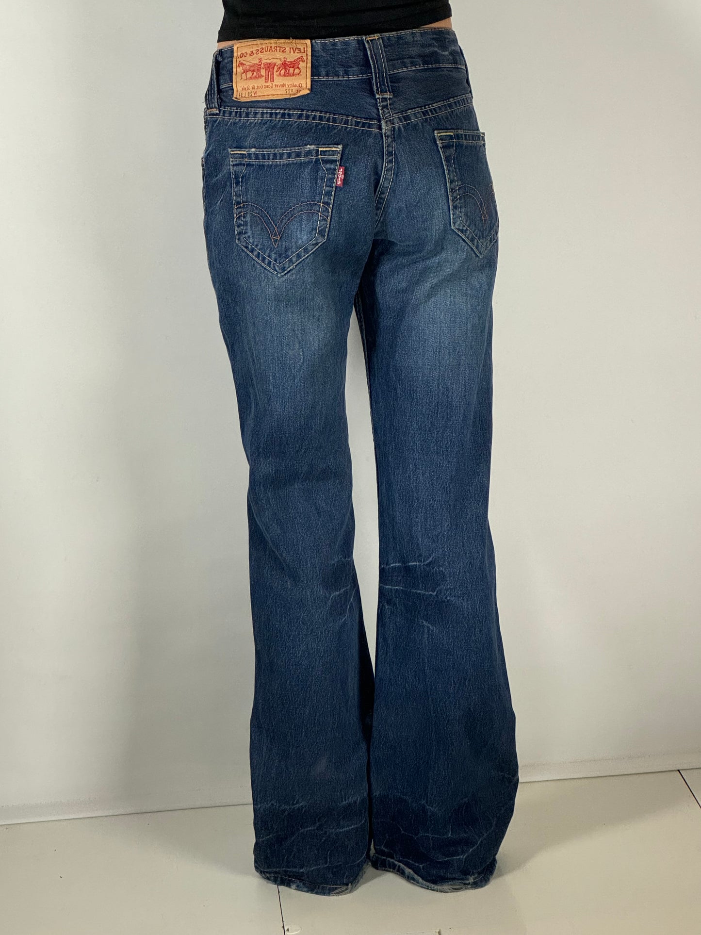 Lågmidjade jeans stl: S