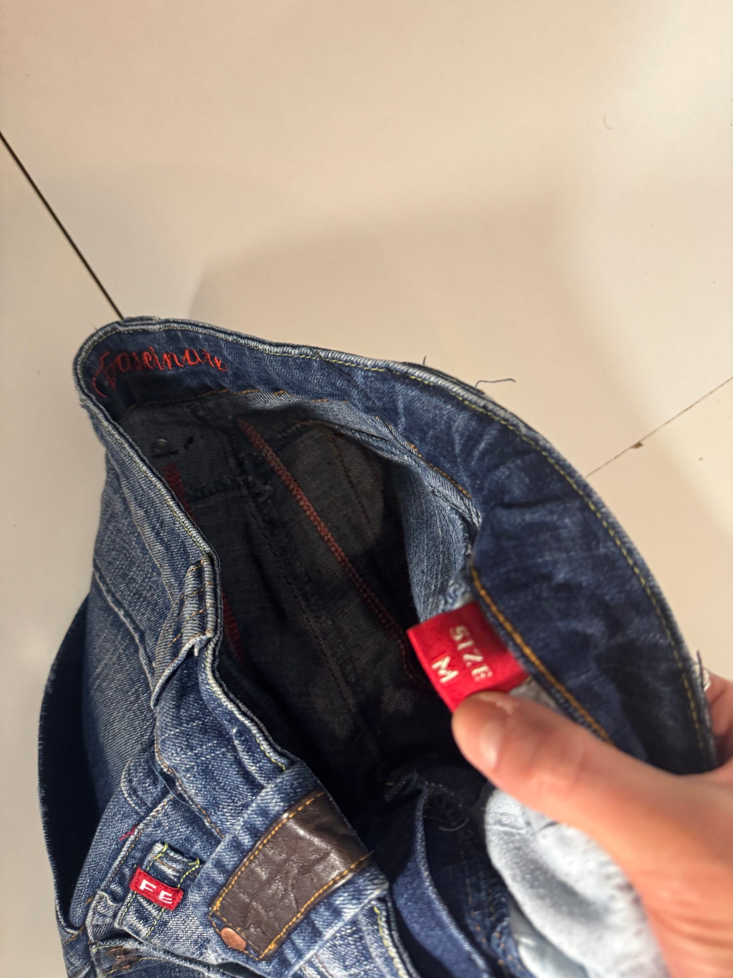 Lågmidjade jeans stl: XS