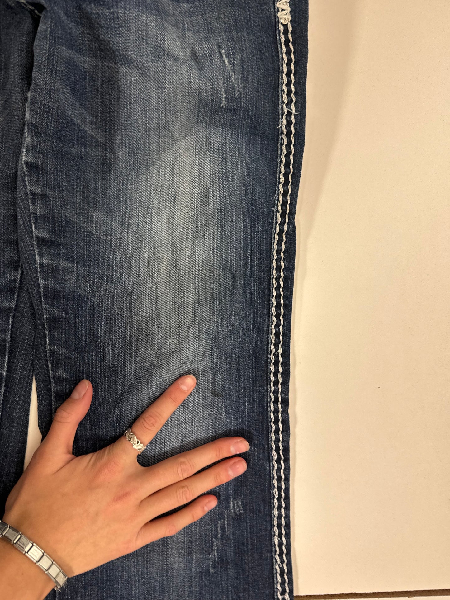 Lågmidjade jeans stl: S