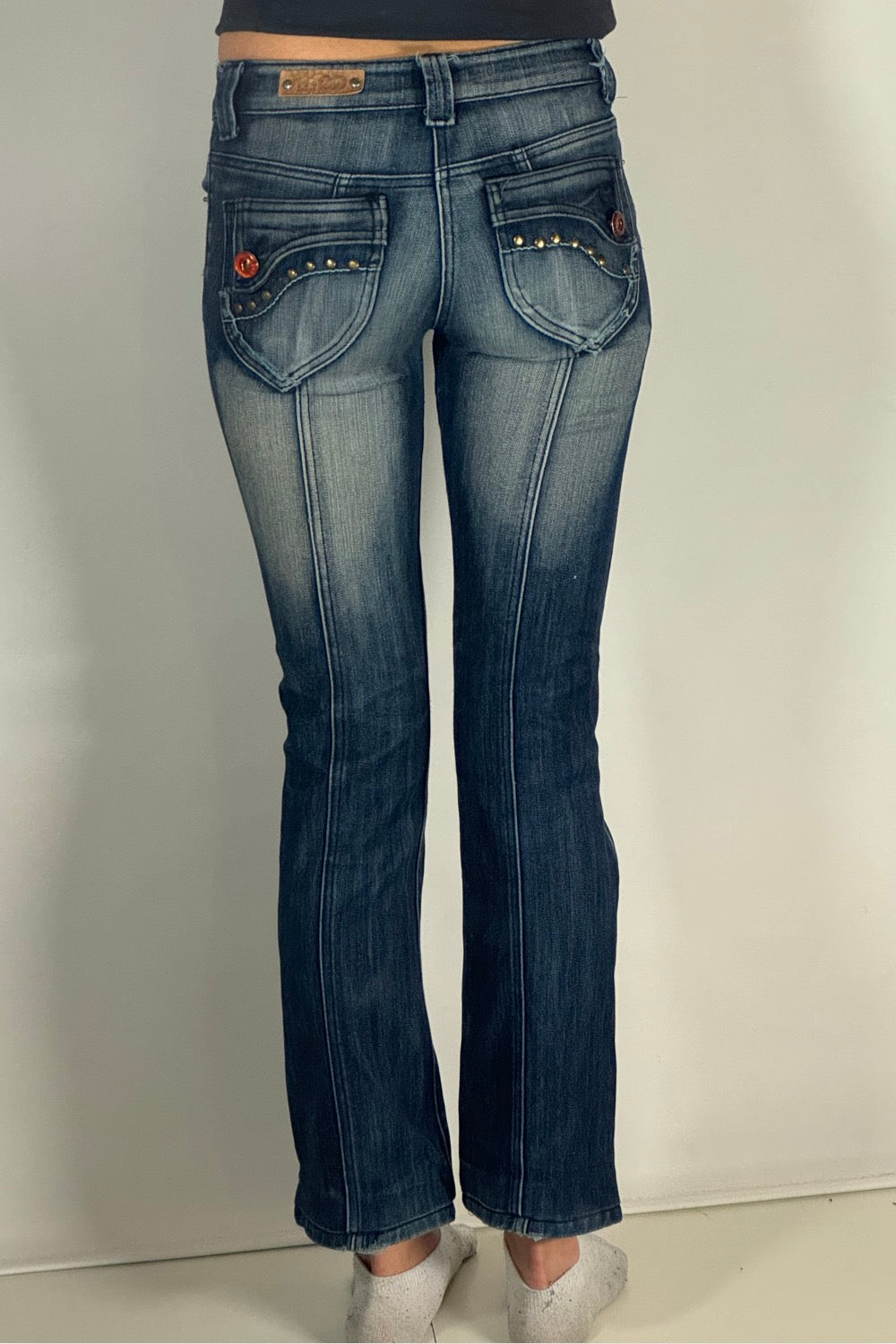 Lågmidjade jeans stl: XXS