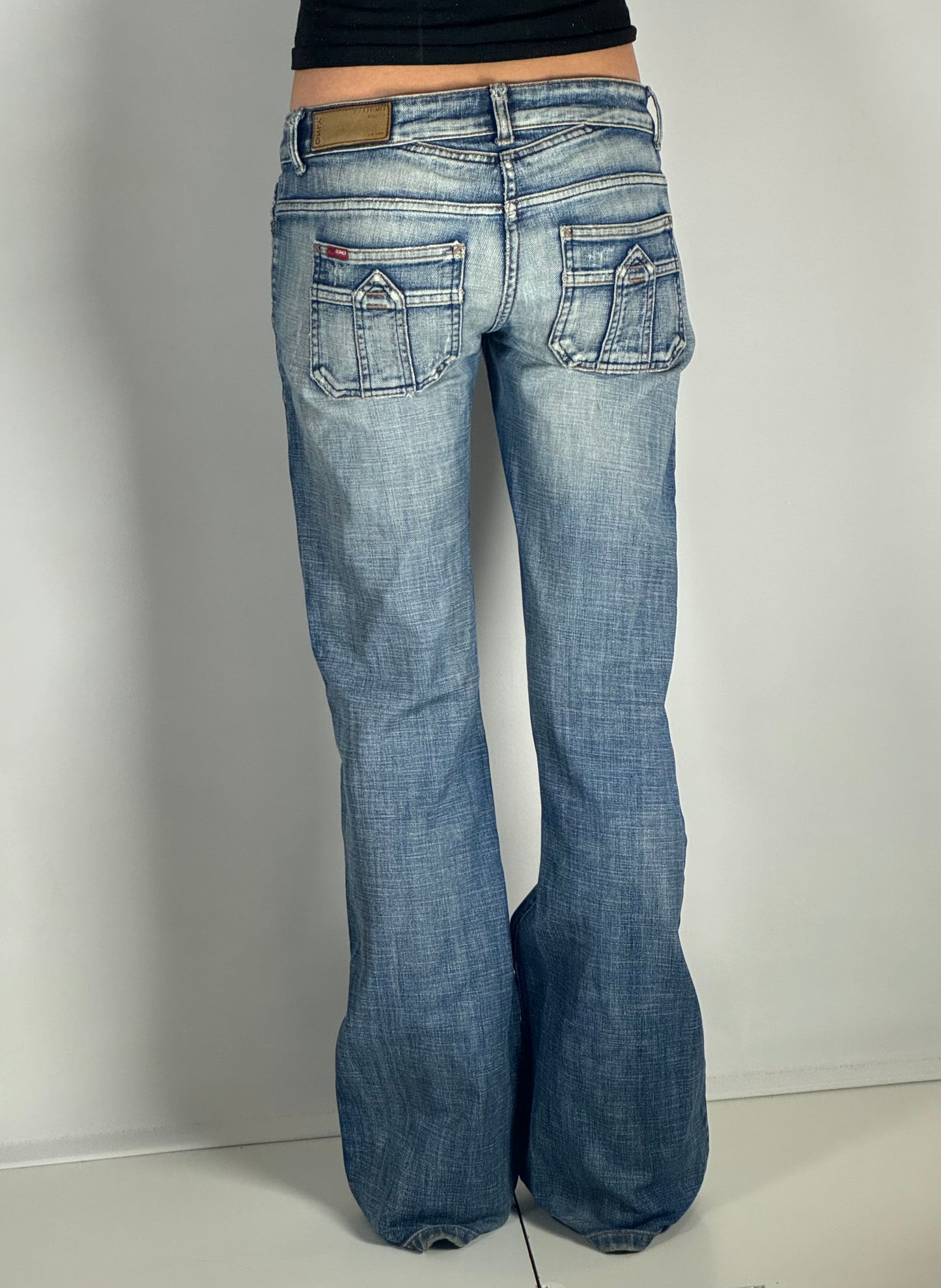Lågmidjade jeans stl: S