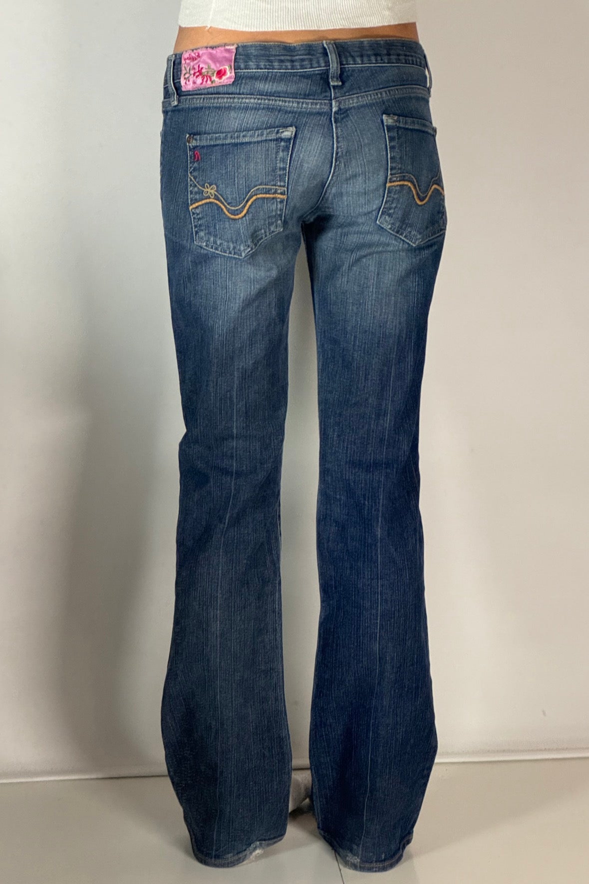 Lågmidjade jeans stl: S
