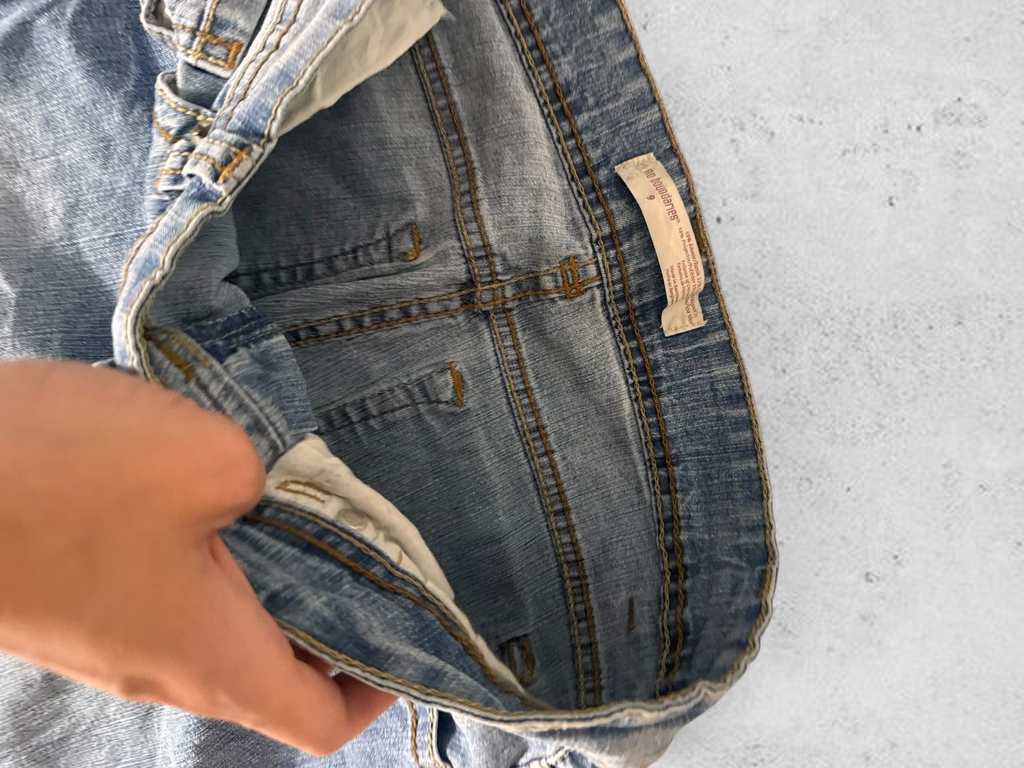 Lågmidjade jeans stl: S