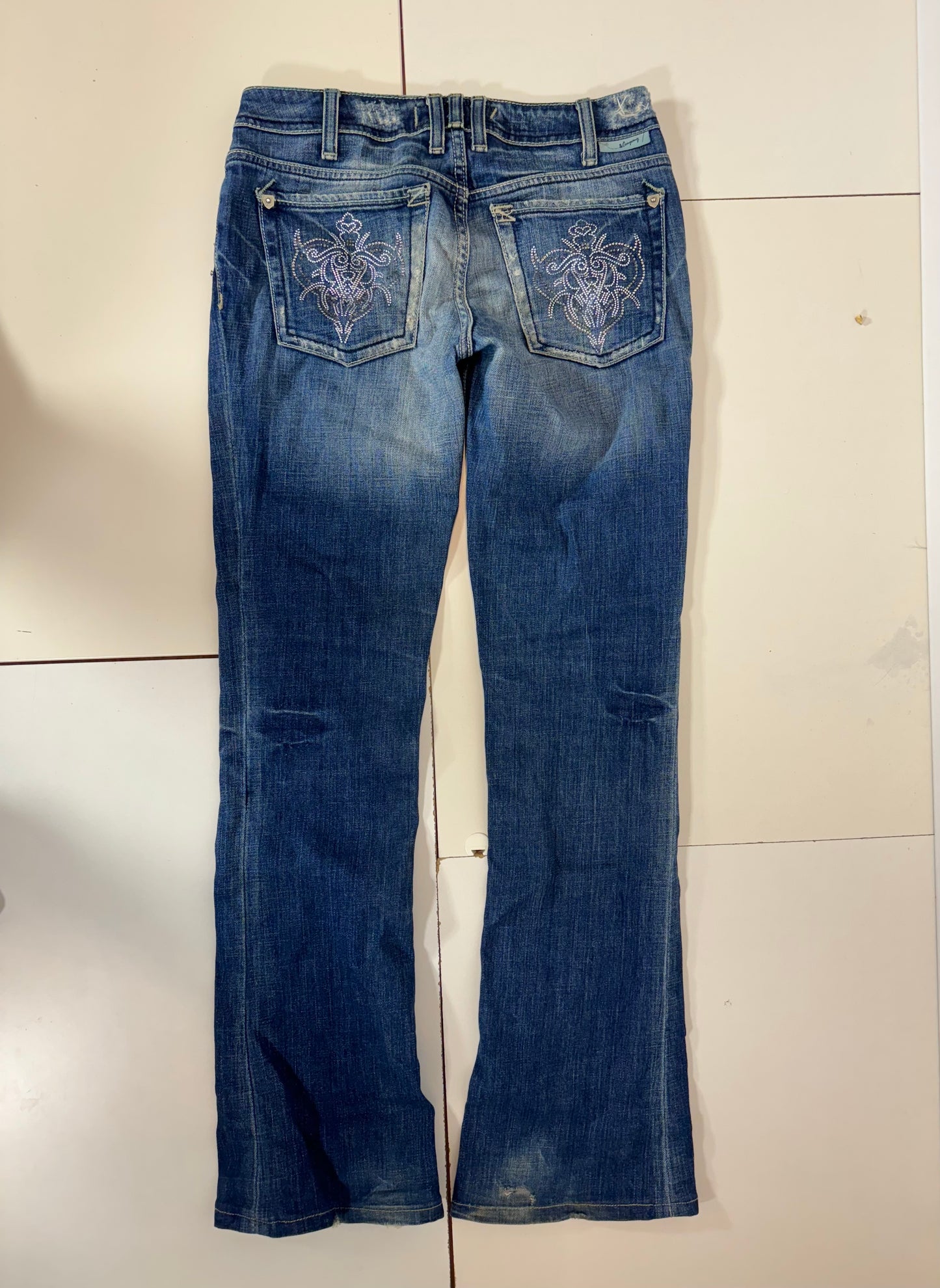 Lågmidjade jeans stl: XS/S