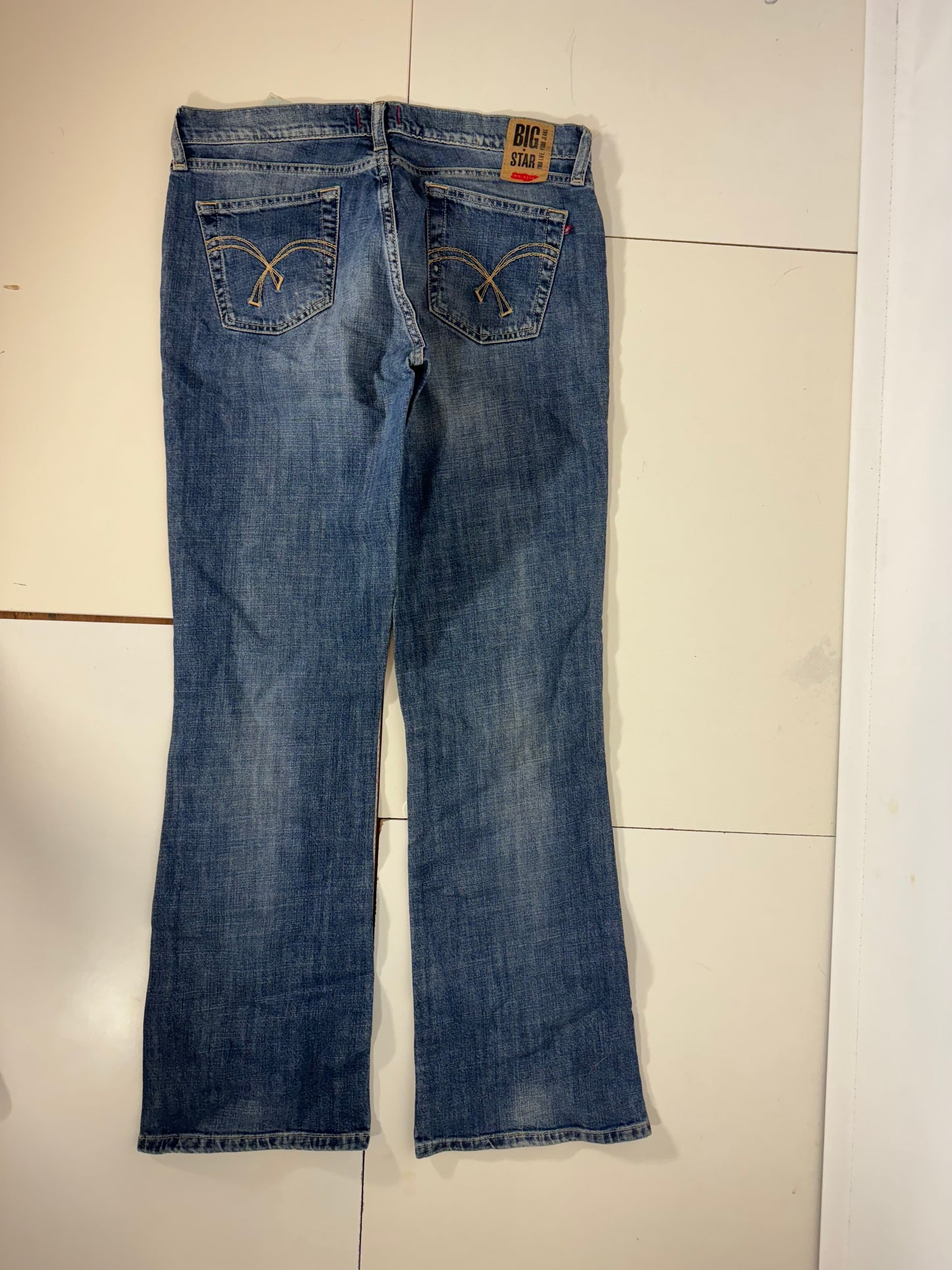 Lågmidjade jeans stl: S
