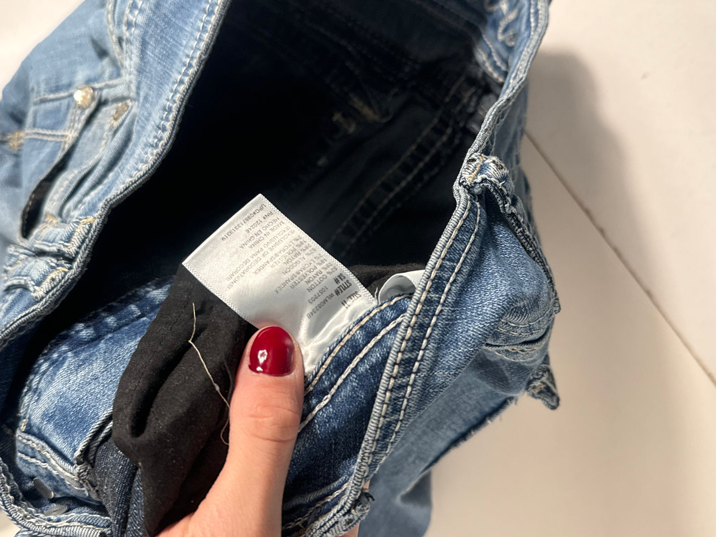 Lågmidjade jeans stl: