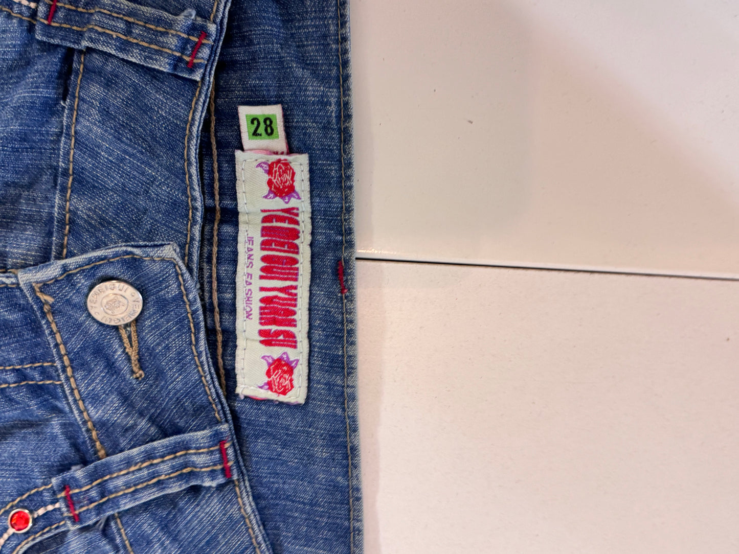 Lågmidjade jeans stl: XS
