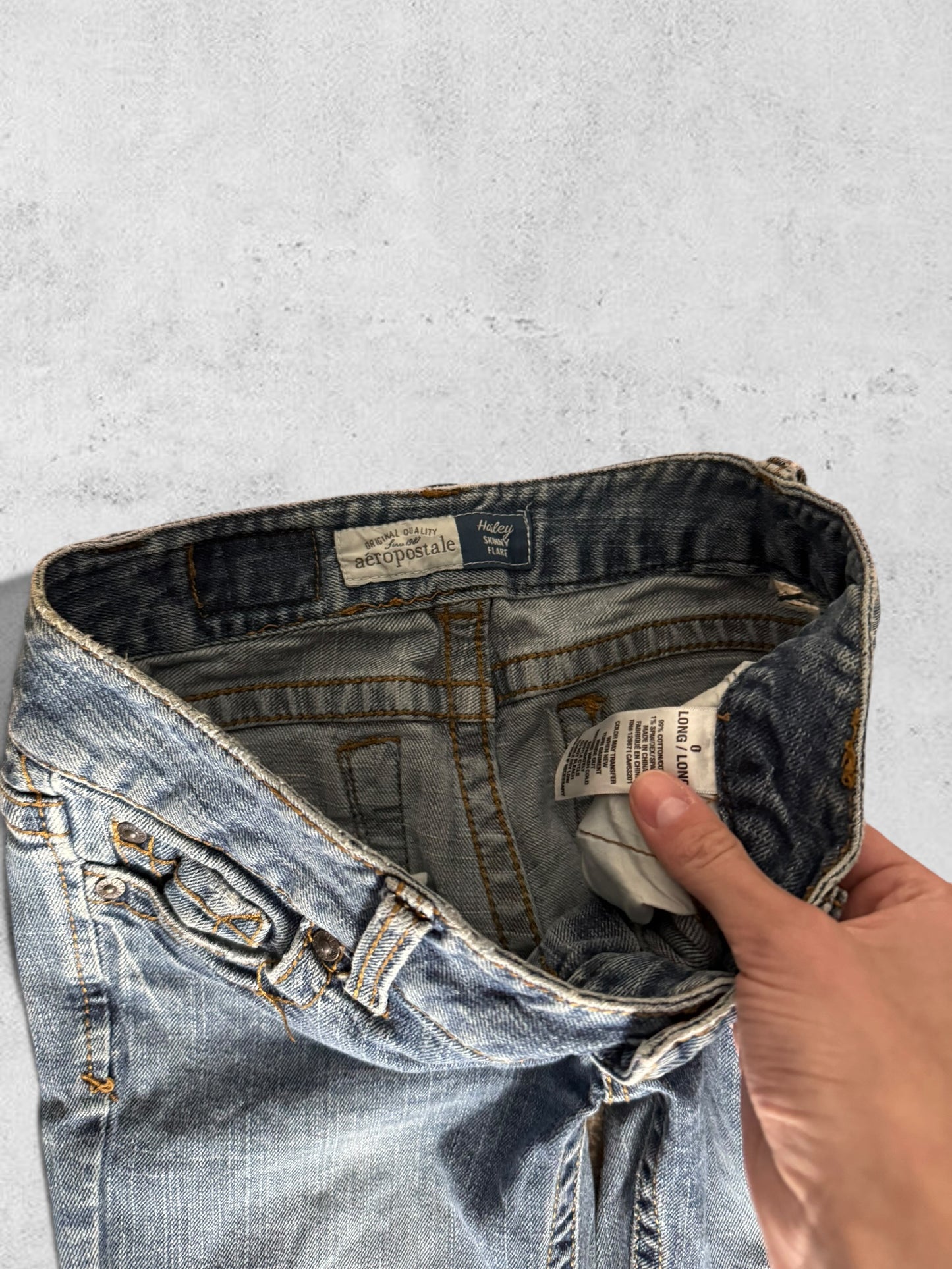 Lågmidjade jeans stl: XXS