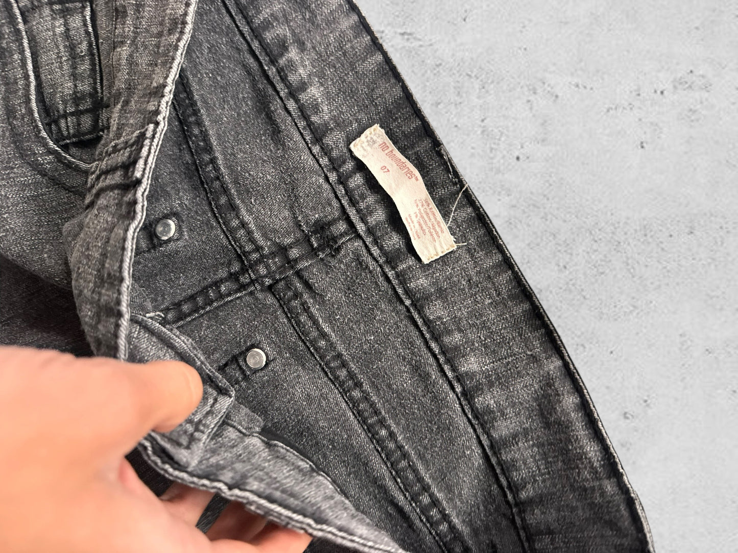 Lågmidjade jeans stl: S