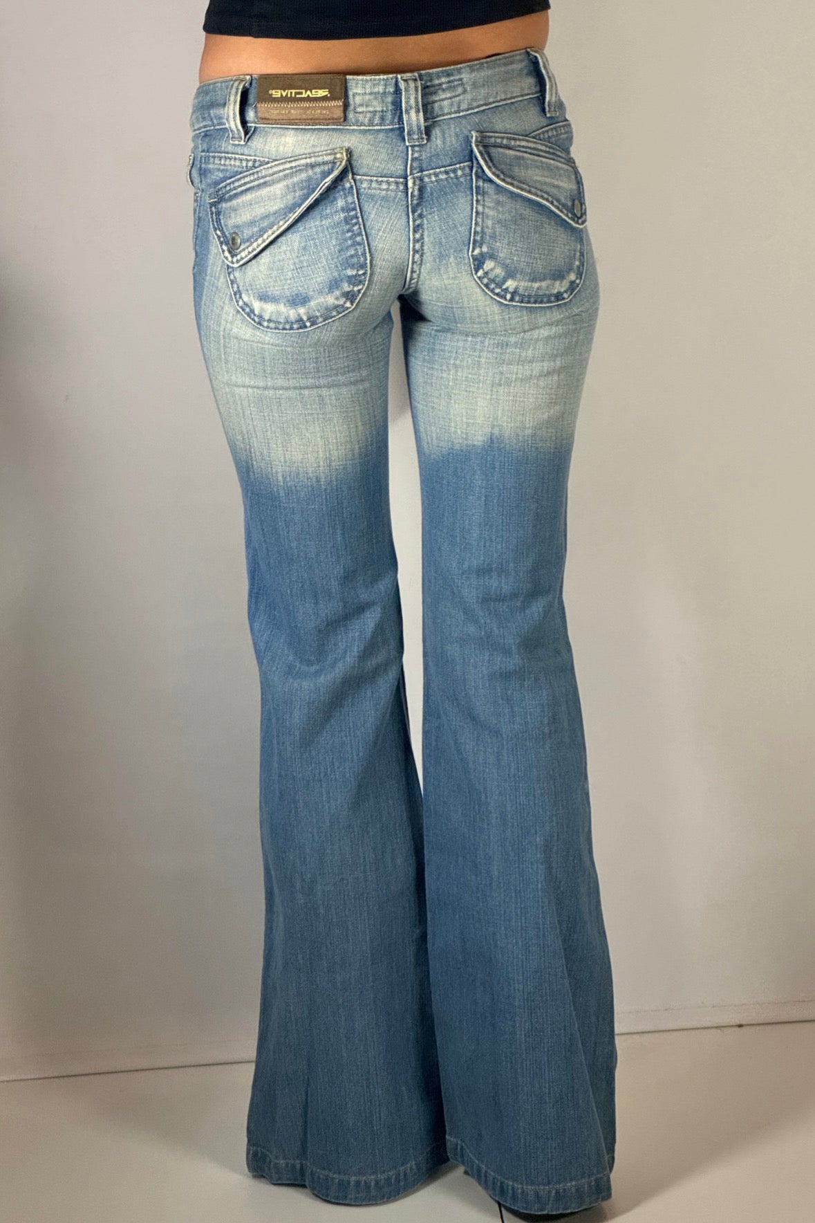 Lågmidjade jeans stl: XXXS