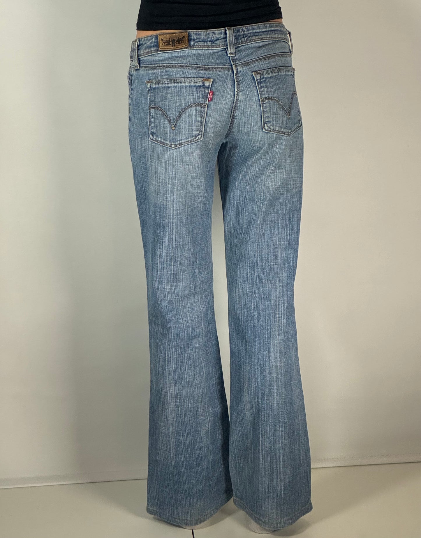 Lågmidjade jeans stl: S