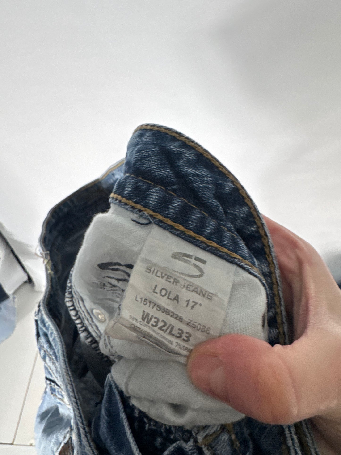 Lågmidjade jeans stl: M