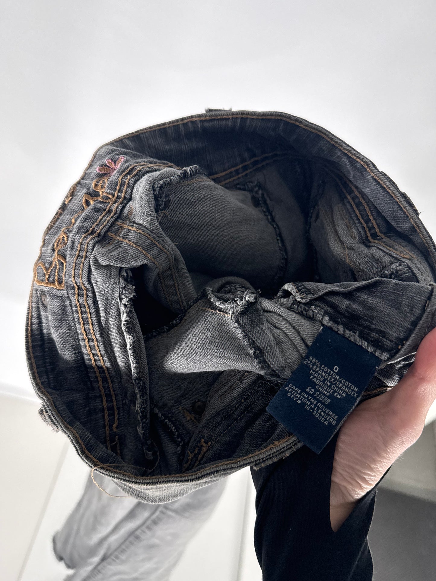 Lågmidjade jeans stl: XXS