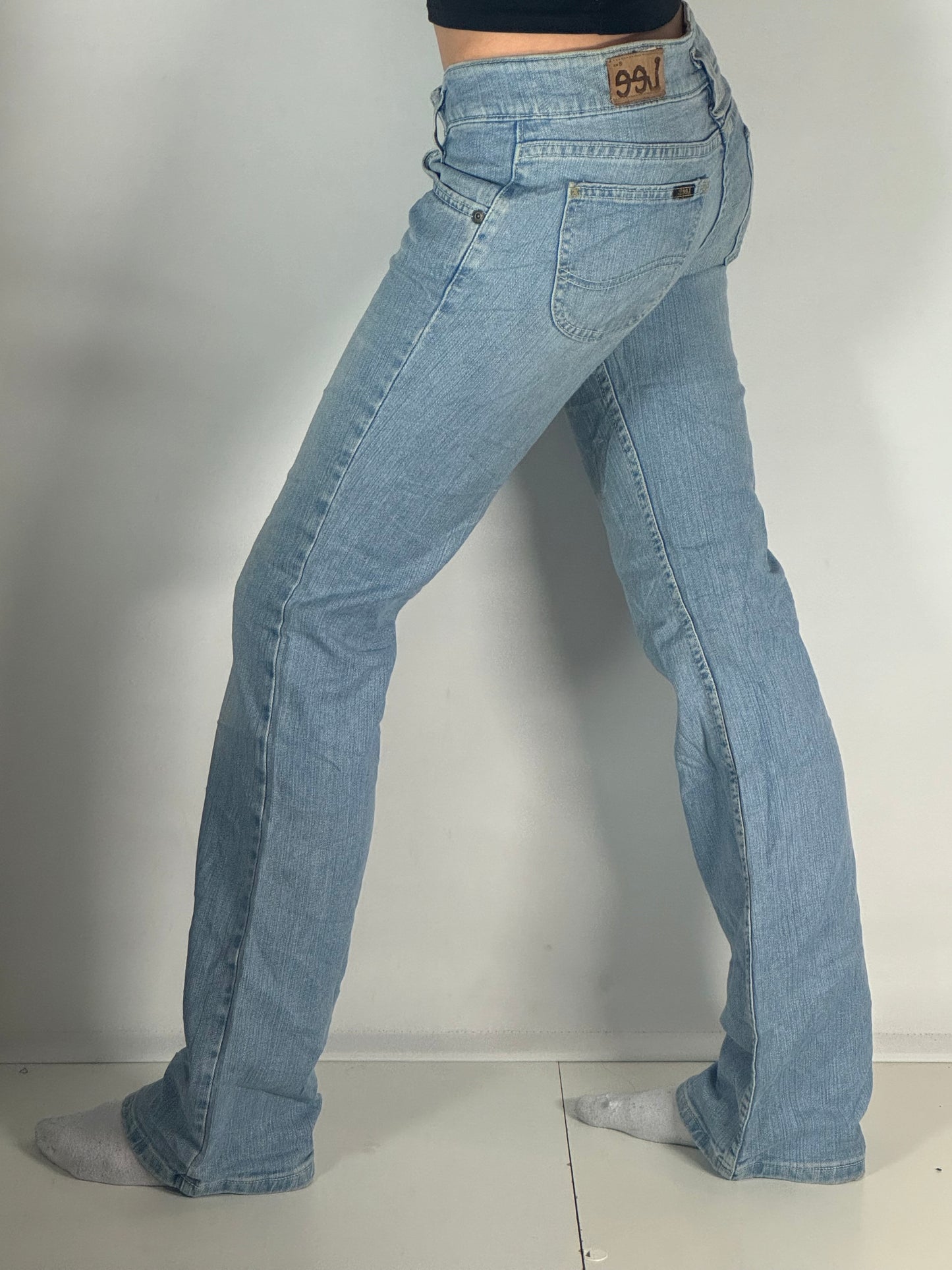 Lågmidjade jeans stl: S