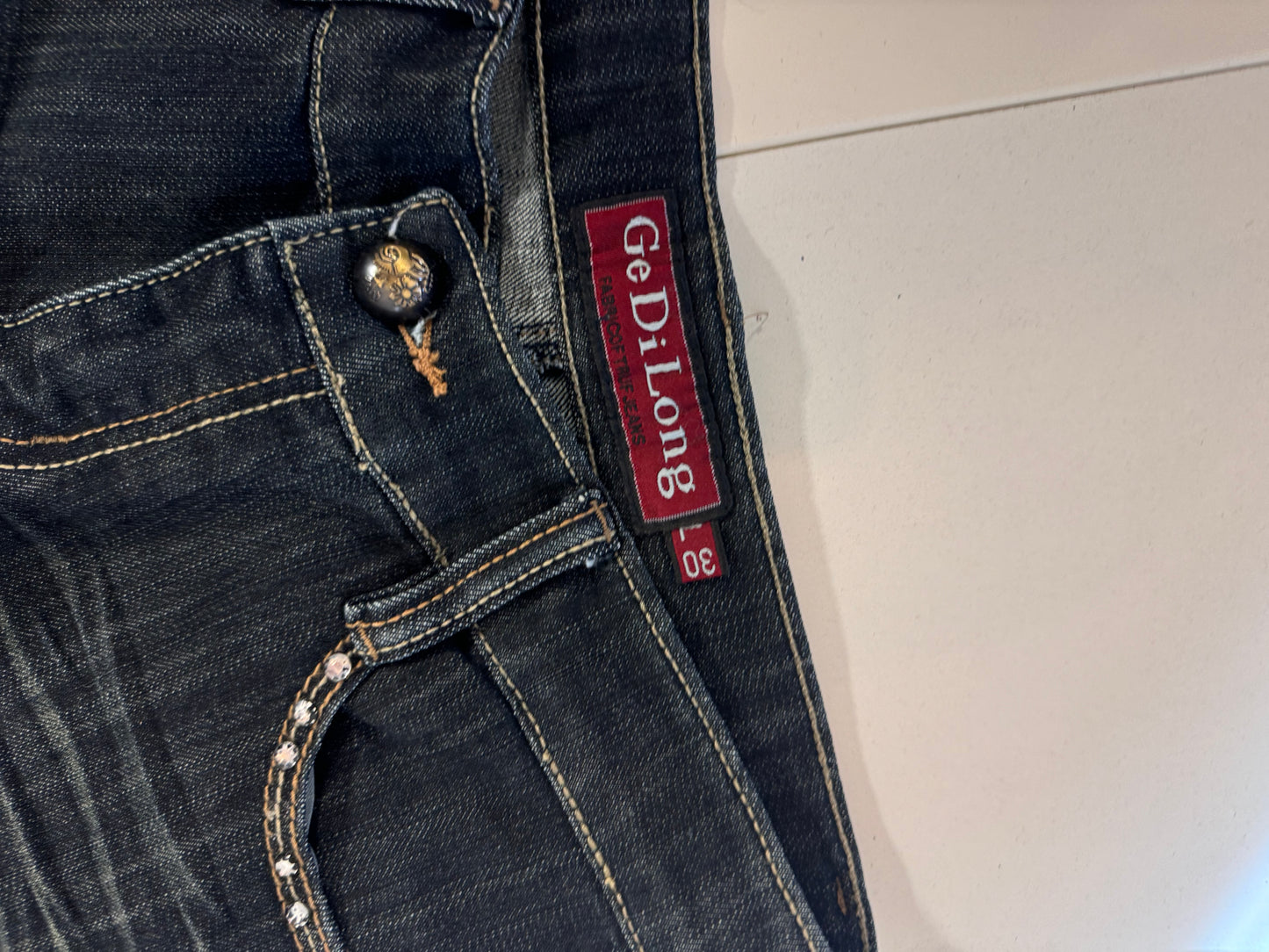 Lågmidjade jeans stl: